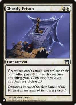 Ghostly Prison - Magic: The Gathering - CHK Near Mint Inglés - Carta de Magic: The Gathering en México | Hydra Collectables