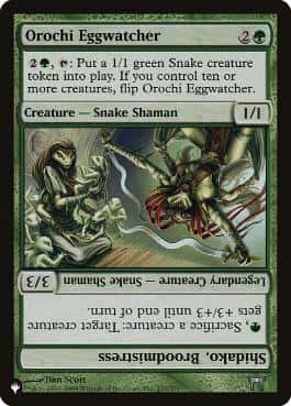 Orochi Eggwatcher/Shidako, Broodmistress - Magic: The Gathering - CHK Near Mint Inglés - Carta de Magic: The Gathering en México | Hydra Collectables
