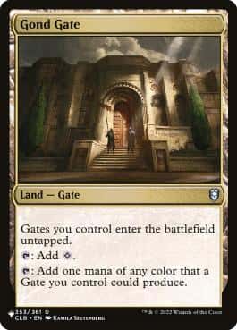 Gond Gate - Magic: The Gathering - CLB Near Mint Inglés - Carta de Magic: The Gathering en México | Hydra Collectables