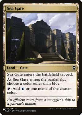 Sea Gate - Magic: The Gathering - CLB Near Mint Inglés - Carta de Magic: The Gathering en México | Hydra Collectables