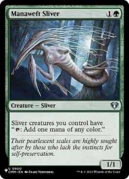 Manaweft Sliver - Magic: The Gathering - CMM Near Mint Inglés - Carta de Magic: The Gathering en México | Hydra Collectables