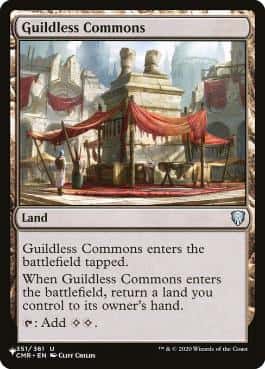 Guildless Commons - Magic: The Gathering - CMR Near Mint Inglés - Carta de Magic: The Gathering en México | Hydra Collectables