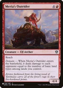 Meria's Outrider - Magic: The Gathering - DMU Near Mint Inglés - Carta de Magic: The Gathering en México | Hydra Collectables