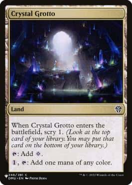 Crystal Grotto - Magic: The Gathering - DMU Near Mint Inglés - Carta de Magic: The Gathering en México | Hydra Collectables