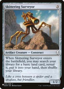 Skittering Surveyor - Magic: The Gathering - DOM Near Mint Inglés - Carta de Magic: The Gathering en México | Hydra Collectables