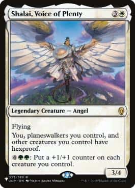 Shalai, Voice of Plenty - Magic: The Gathering - DOM Near Mint Inglés - Carta de Magic: The Gathering en México | Hydra Collectables