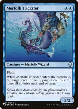 Merfolk Trickster - Magic: The Gathering - DOM Near Mint Inglés - Carta de Magic: The Gathering en México | Hydra Collectables