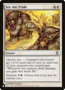 Stir the Pride - Magic: The Gathering - DST Near Mint Inglés - Carta de Magic: The Gathering en México | Hydra Collectables