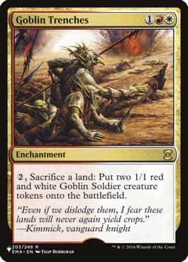 Goblin Trenches - Magic: The Gathering - EMA Near Mint Inglés - Carta de Magic: The Gathering en México | Hydra Collectables