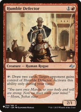 Humble Defector - Magic: The Gathering - FRF Near Mint Inglés - Carta de Magic: The Gathering en México | Hydra Collectables