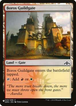 Boros Guildgate - Magic: The Gathering - GRN Near Mint Inglés - Carta de Magic: The Gathering en México | Hydra Collectables