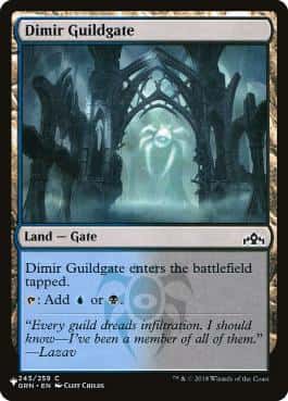 Dimir Guildgate - Magic: The Gathering - GRN Near Mint Inglés - Carta de Magic: The Gathering en México | Hydra Collectables