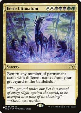 Eerie Ultimatum - Magic: The Gathering - IKO Near Mint Inglés - Carta de Magic: The Gathering en México | Hydra Collectables
