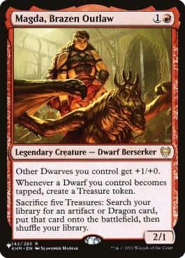 Magda, Brazen Outlaw - Magic: The Gathering - KHM Near Mint Inglés - Carta de Magic: The Gathering en México | Hydra Collectables