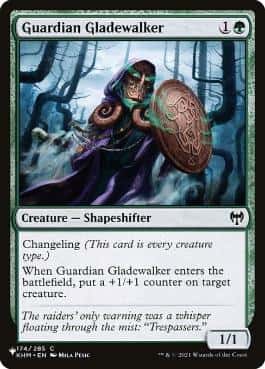 Guardian Gladewalker - Magic: The Gathering - KHM Near Mint Inglés - Carta de Magic: The Gathering en México | Hydra Collectables