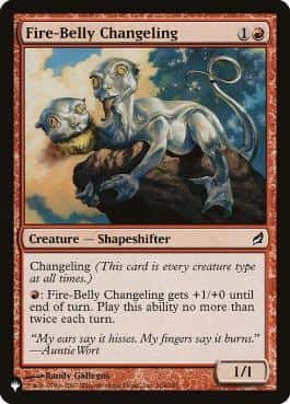 Fire-Belly Changeling - Magic: The Gathering - LRW Near Mint Inglés - Carta de Magic: The Gathering en México | Hydra Collectables