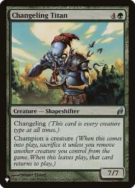 Changeling Titan - Magic: The Gathering - LRW Near Mint Inglés - Carta de Magic: The Gathering en México | Hydra Collectables