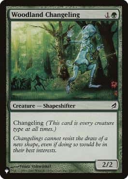 Woodland Changeling - Magic: The Gathering - LRW Near Mint Inglés - Carta de Magic: The Gathering en México | Hydra Collectables