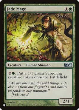 Jade Mage - Magic: The Gathering - M12 Near Mint Inglés - Carta de Magic: The Gathering en México | Hydra Collectables
