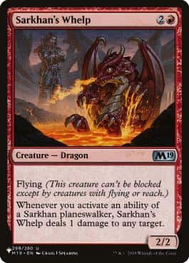Sarkhan's Whelp - Magic: The Gathering - M19 Near Mint Inglés - Carta de Magic: The Gathering en México | Hydra Collectables