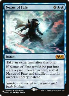 Nexus of Fate - Magic: The Gathering - M19 Near Mint Inglés - Carta de Magic: The Gathering en México | Hydra Collectables