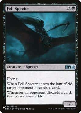 Fell Specter - Magic: The Gathering - M19 Near Mint Inglés - Carta de Magic: The Gathering en México | Hydra Collectables