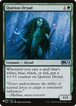 Quirion Dryad - Magic: The Gathering - M21 Near Mint Inglés - Carta de Magic: The Gathering en México | Hydra Collectables