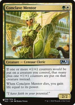 Conclave Mentor - Magic: The Gathering - M21 Near Mint Inglés - Carta de Magic: The Gathering en México | Hydra Collectables