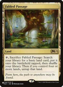 Fabled Passage - Magic: The Gathering - M21 Near Mint Inglés - Carta de Magic: The Gathering en México | Hydra Collectables