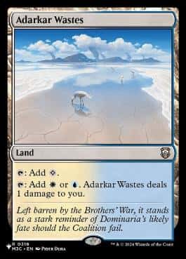 Adarkar Wastes - Magic: The Gathering - M3C Near Mint Inglés - Carta de Magic: The Gathering en México | Hydra Collectables