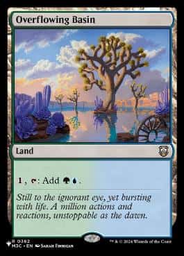 Overflowing Basin - Magic: The Gathering - M3C Near Mint Inglés - Carta de Magic: The Gathering en México | Hydra Collectables