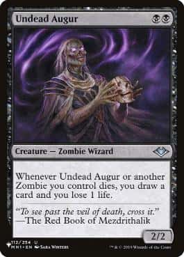 Undead Augur - Magic: The Gathering - MH1 Near Mint Inglés - Carta de Magic: The Gathering en México | Hydra Collectables