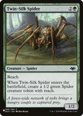 Twin-Silk Spider - Magic: The Gathering - MH1 Near Mint Inglés - Carta de Magic: The Gathering en México | Hydra Collectables