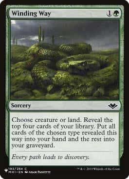 Winding Way - Magic: The Gathering - MH1 Near Mint Inglés - Carta de Magic: The Gathering en México | Hydra Collectables