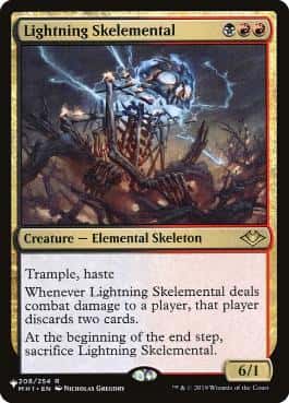 Lightning Skelemental - Magic: The Gathering - MH1 Near Mint Inglés - Carta de Magic: The Gathering en México | Hydra Collectables