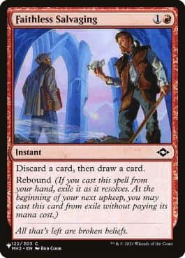 Faithless Salvaging - Magic: The Gathering - MH2 Near Mint Inglés - Carta de Magic: The Gathering en México | Hydra Collectables