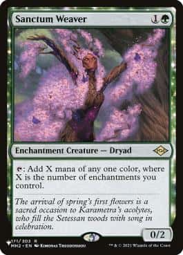 Sanctum Weaver - Magic: The Gathering - MH2 Near Mint Inglés - Carta de Magic: The Gathering en México | Hydra Collectables