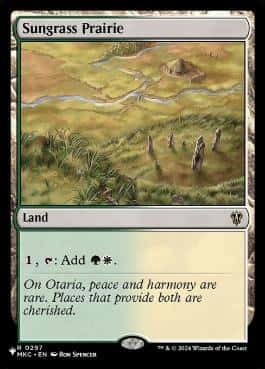 Sungrass Prairie - Magic: The Gathering - MKC Near Mint Inglés - Carta de Magic: The Gathering en México | Hydra Collectables