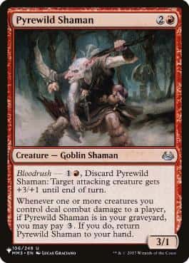 Pyrewild Shaman - Magic: The Gathering - MM3 Near Mint Inglés - Carta de Magic: The Gathering en México | Hydra Collectables