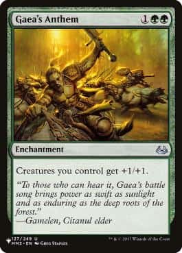 Gaea's Anthem - Magic: The Gathering - MM3 Near Mint Inglés - Carta de Magic: The Gathering en México | Hydra Collectables