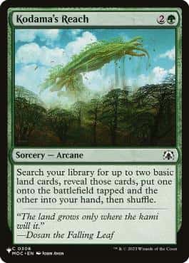 Kodama's Reach - Magic: The Gathering - MOC Near Mint Inglés - Carta de Magic: The Gathering en México | Hydra Collectables