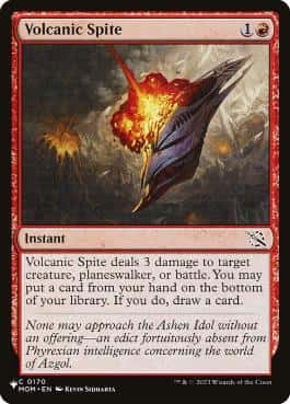 Volcanic Spite - Magic: The Gathering - MOM Near Mint Inglés - Carta de Magic: The Gathering en México | Hydra Collectables