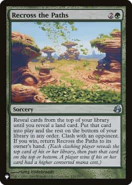Recross the Paths - Magic: The Gathering - MOR Near Mint Inglés - Carta de Magic: The Gathering en México | Hydra Collectables
