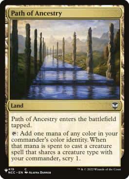 Path of Ancestry - Magic: The Gathering - NCC Near Mint Inglés - Carta de Magic: The Gathering en México | Hydra Collectables