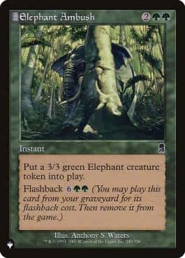 Elephant Ambush - Magic: The Gathering - ODY Near Mint Inglés - Carta de Magic: The Gathering en México | Hydra Collectables