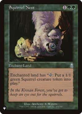 Squirrel Nest - Magic: The Gathering - ODY Near Mint Inglés - Carta de Magic: The Gathering en México | Hydra Collectables