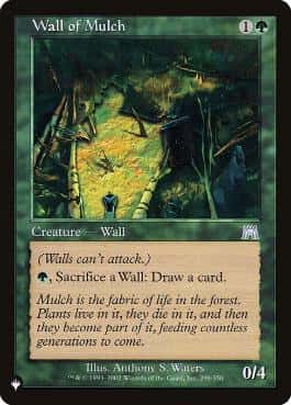 Wall of Mulch - Magic: The Gathering - ONS Near Mint Inglés - Carta de Magic: The Gathering en México | Hydra Collectables