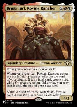 Bruse Tarl, Roving Rancher - Magic: The Gathering - OTJ Near Mint Inglés - Carta de Magic: The Gathering en México | Hydra Collectables
