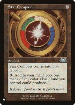 Star Compass - Magic: The Gathering - PLS Near Mint Inglés - Carta de Magic: The Gathering en México | Hydra Collectables