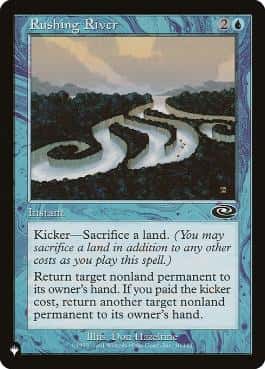 Rushing River - Magic: The Gathering - PLS Near Mint Inglés - Carta de Magic: The Gathering en México | Hydra Collectables